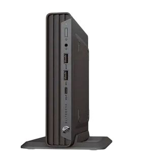 HP EliteDesk 800 G6 Mini PC + 2 Monitors + More